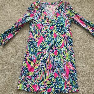 Lilly Pulitzer Rossmore V neck dress Size M